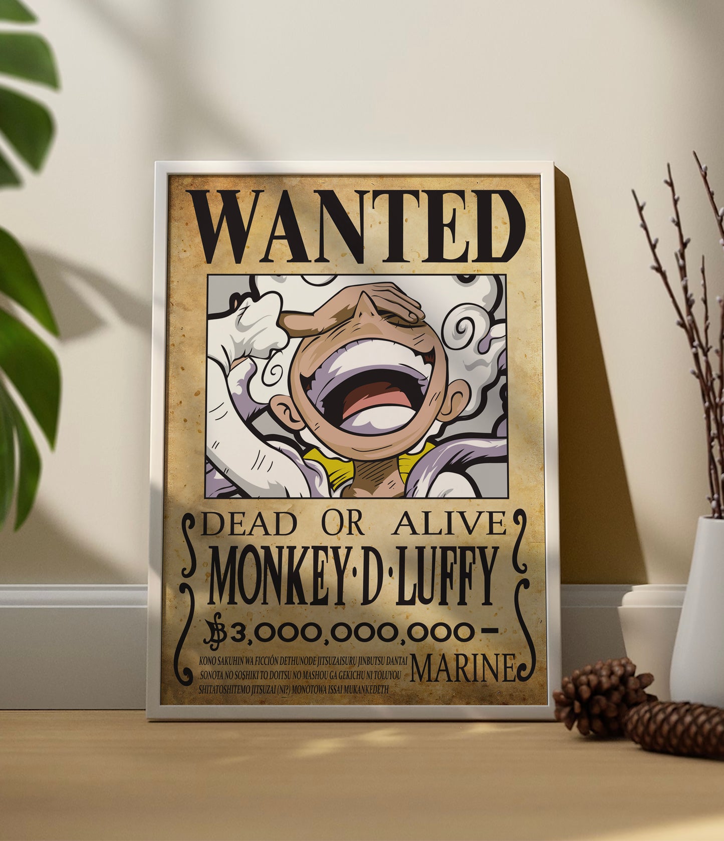 Monkey D. Luffy - Gear 5 Wanted | One Piece