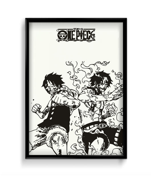 Monkey D Luffy and Portgas D Ace | One Piece