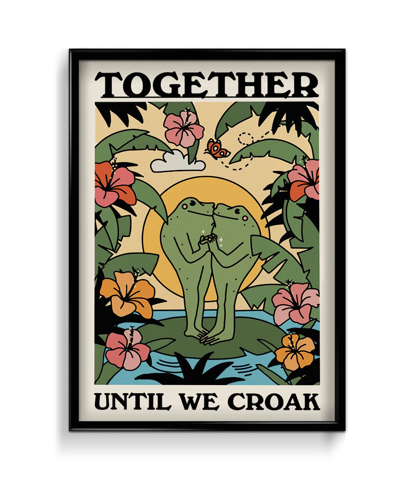 'Together till we croak' Quote