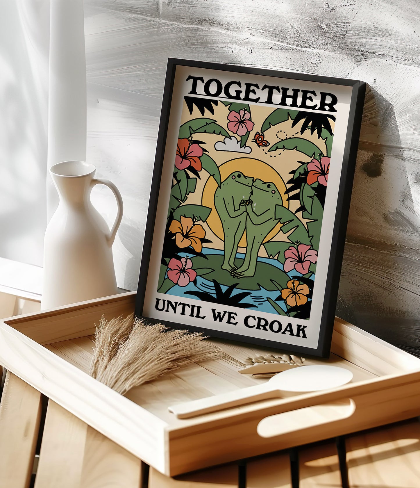 'Together till we croak' Quote