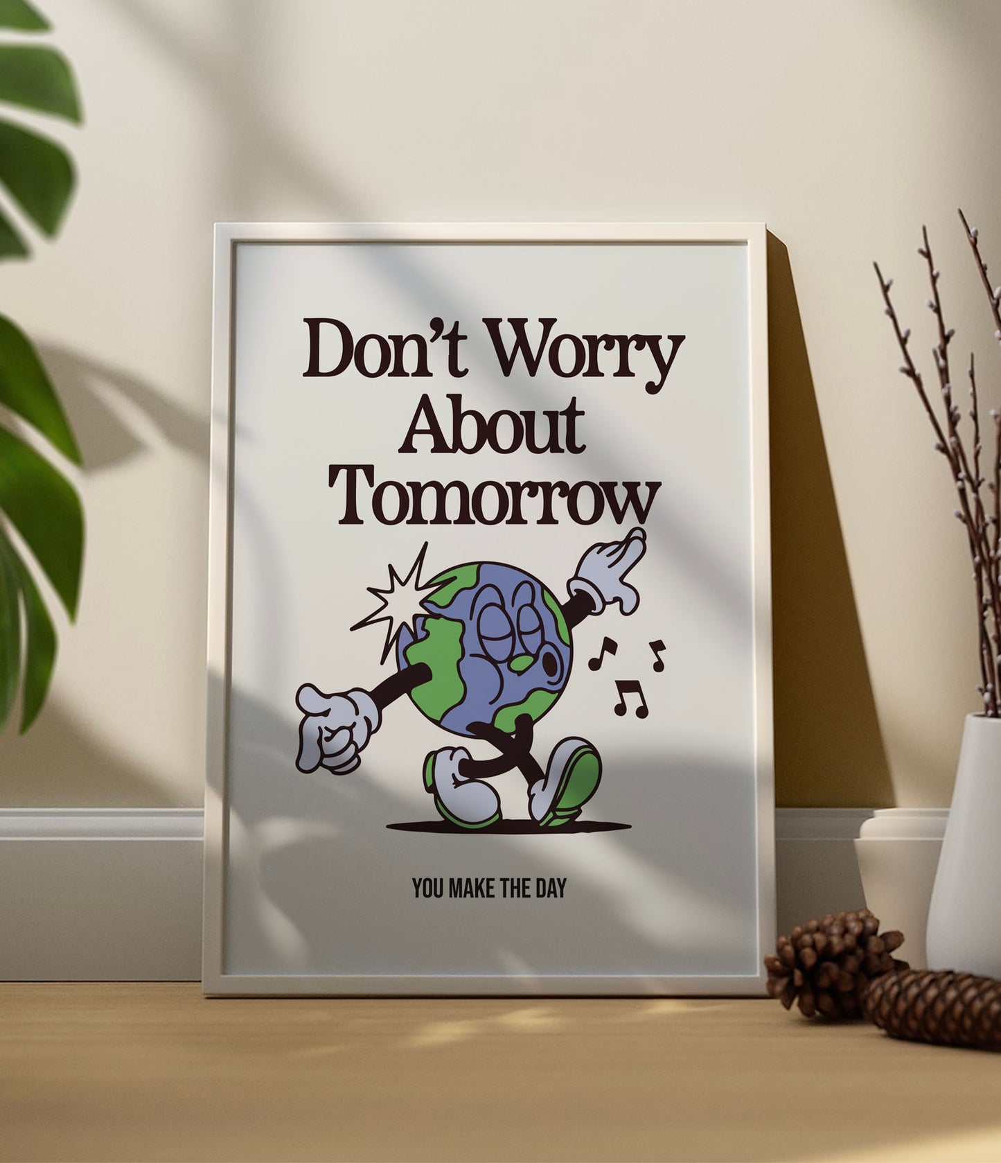 'Don't worry about tomorrow' Quote