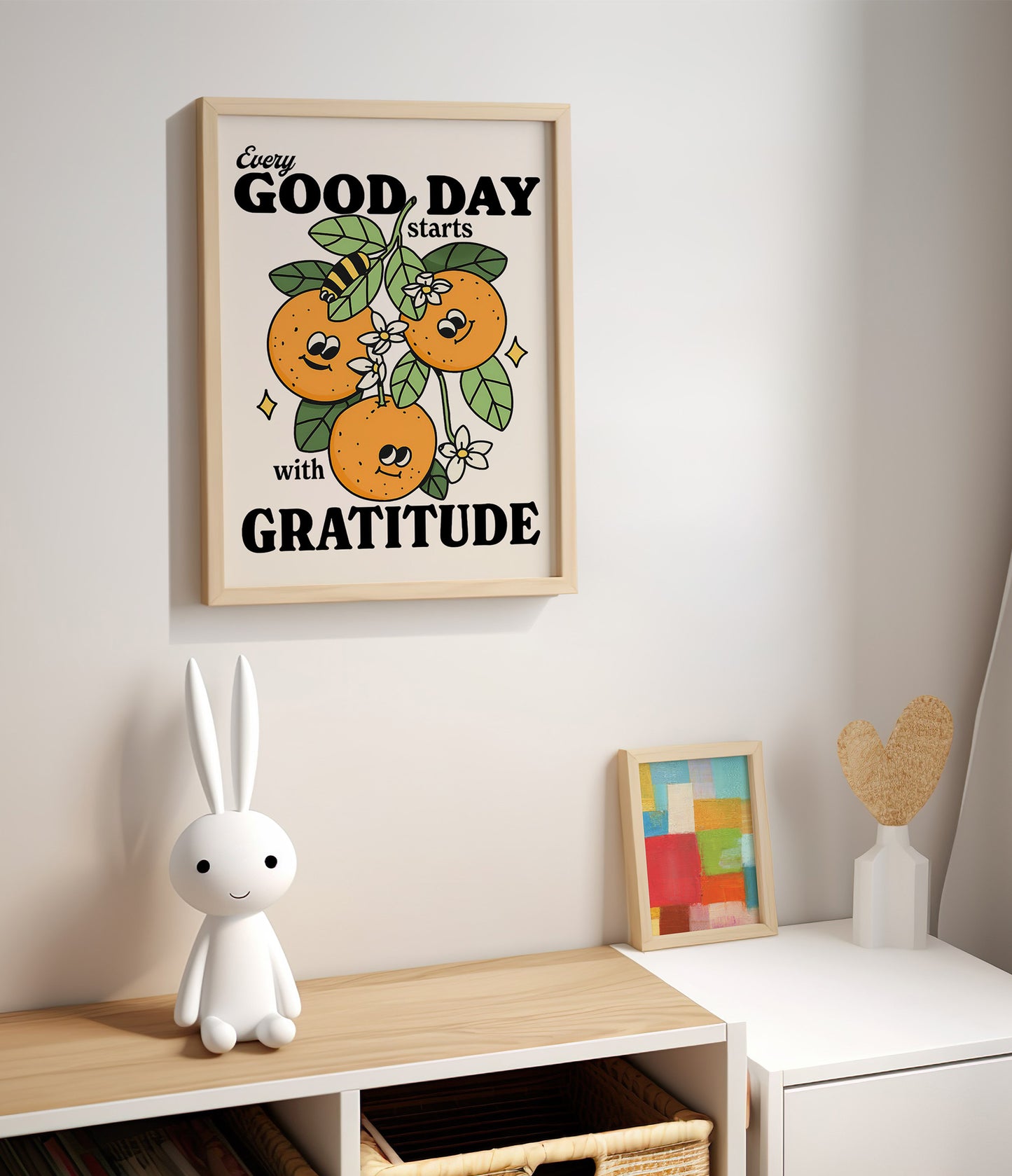 'Good day starts with gratitude' Quote