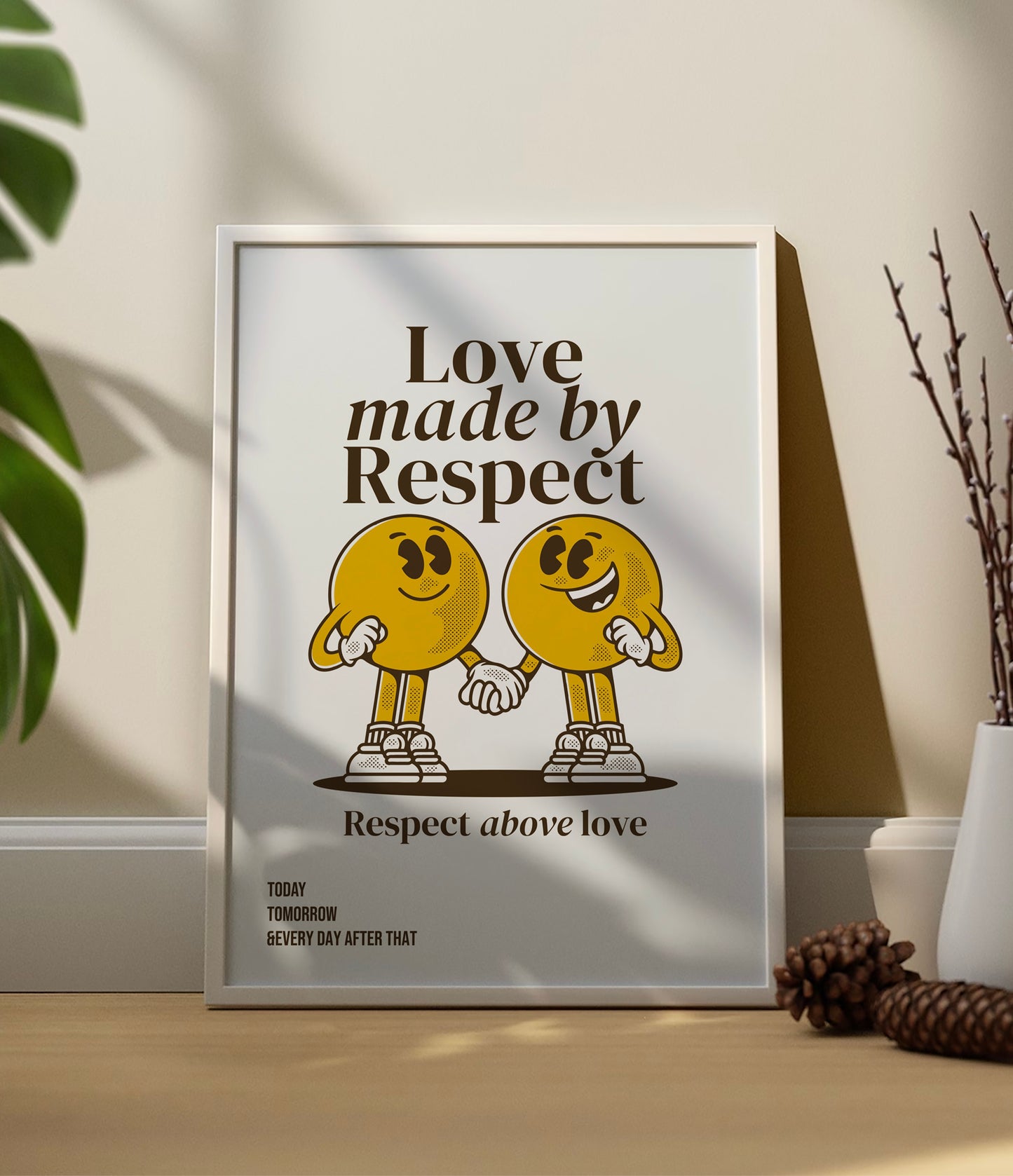 'Love made by respect' Quote