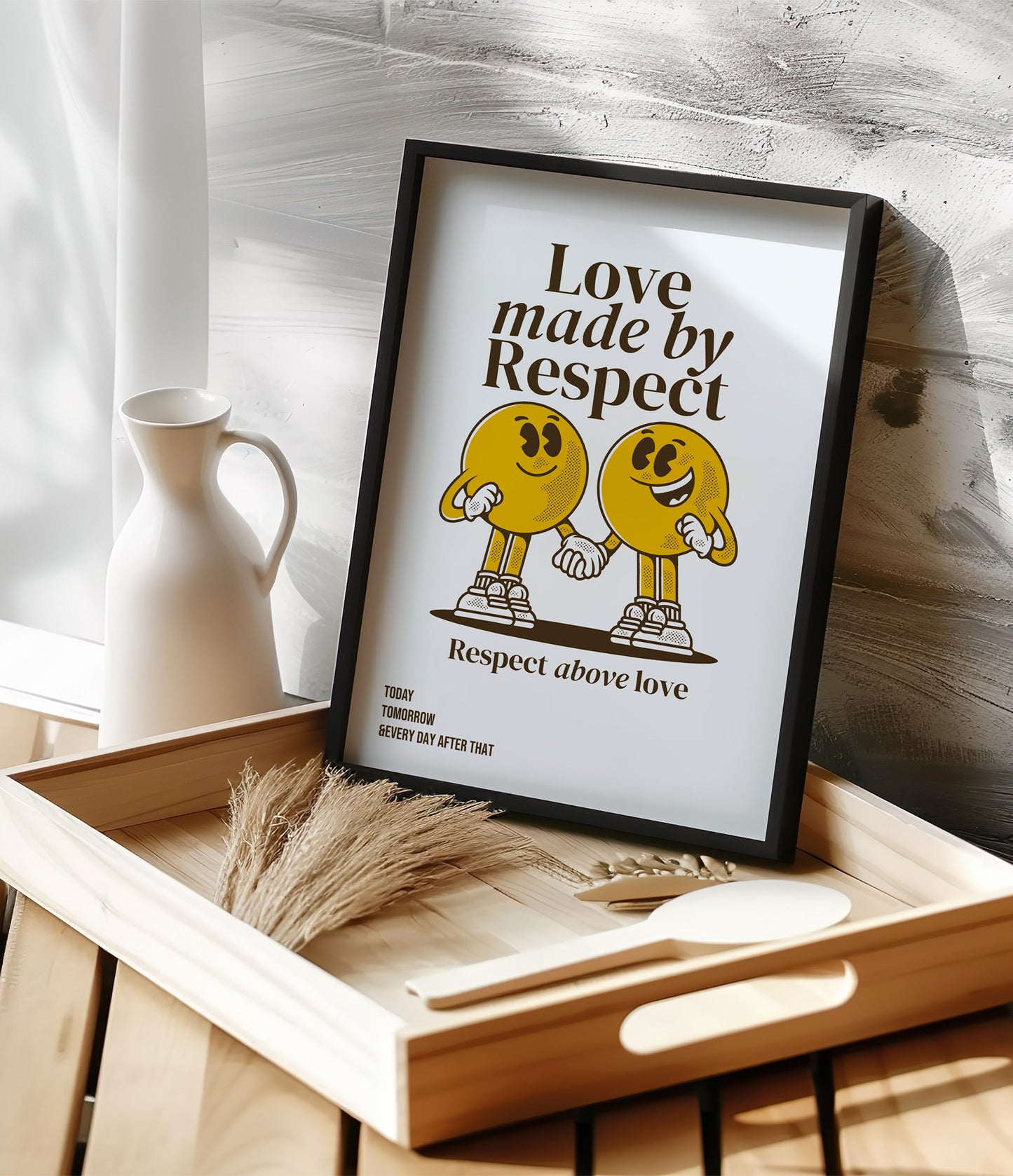 'Love made by respect' Quote