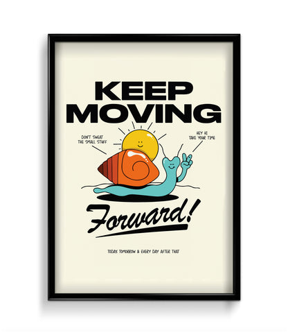 'Keep moving forward' Quote