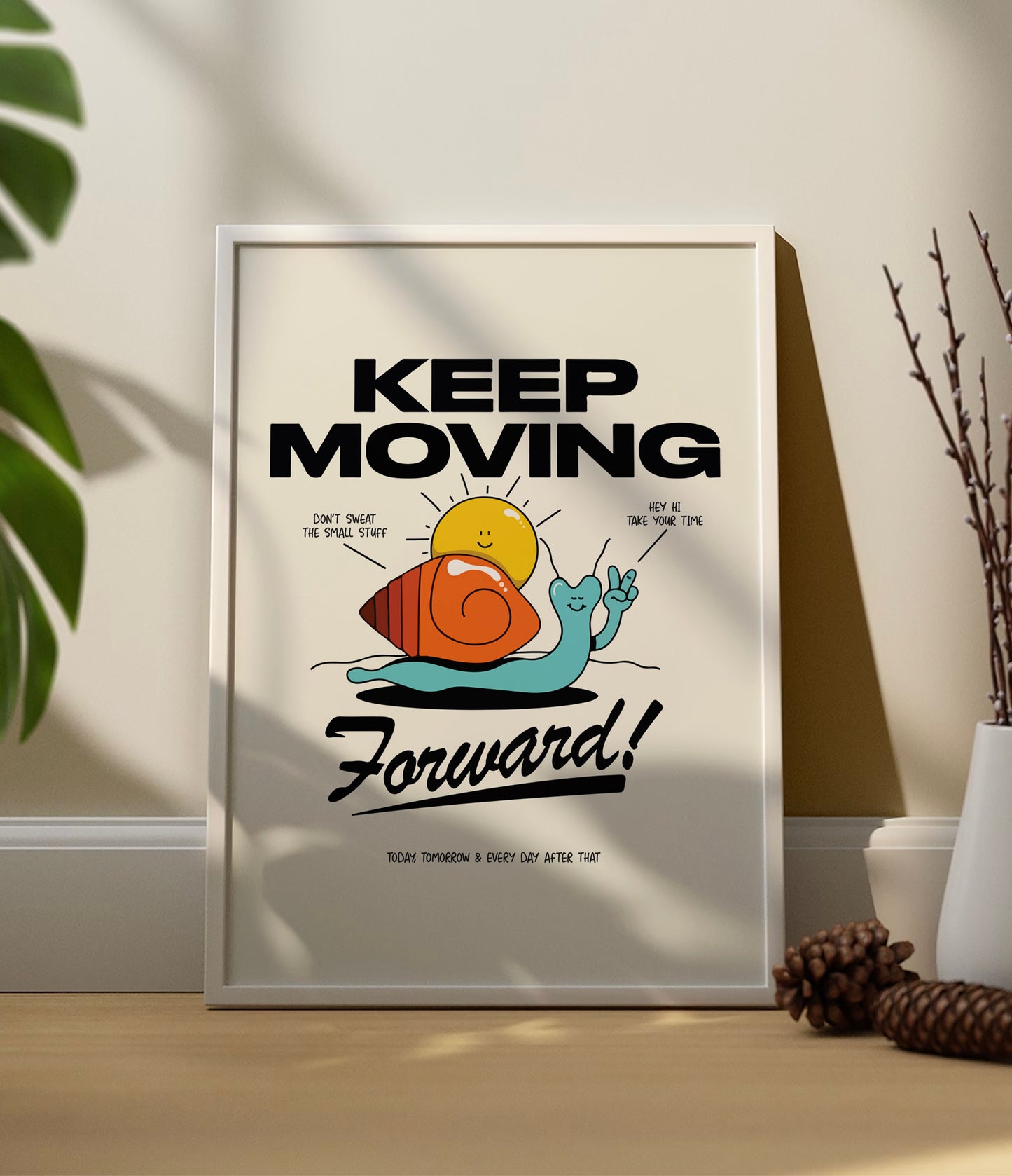 'Keep moving forward' Quote