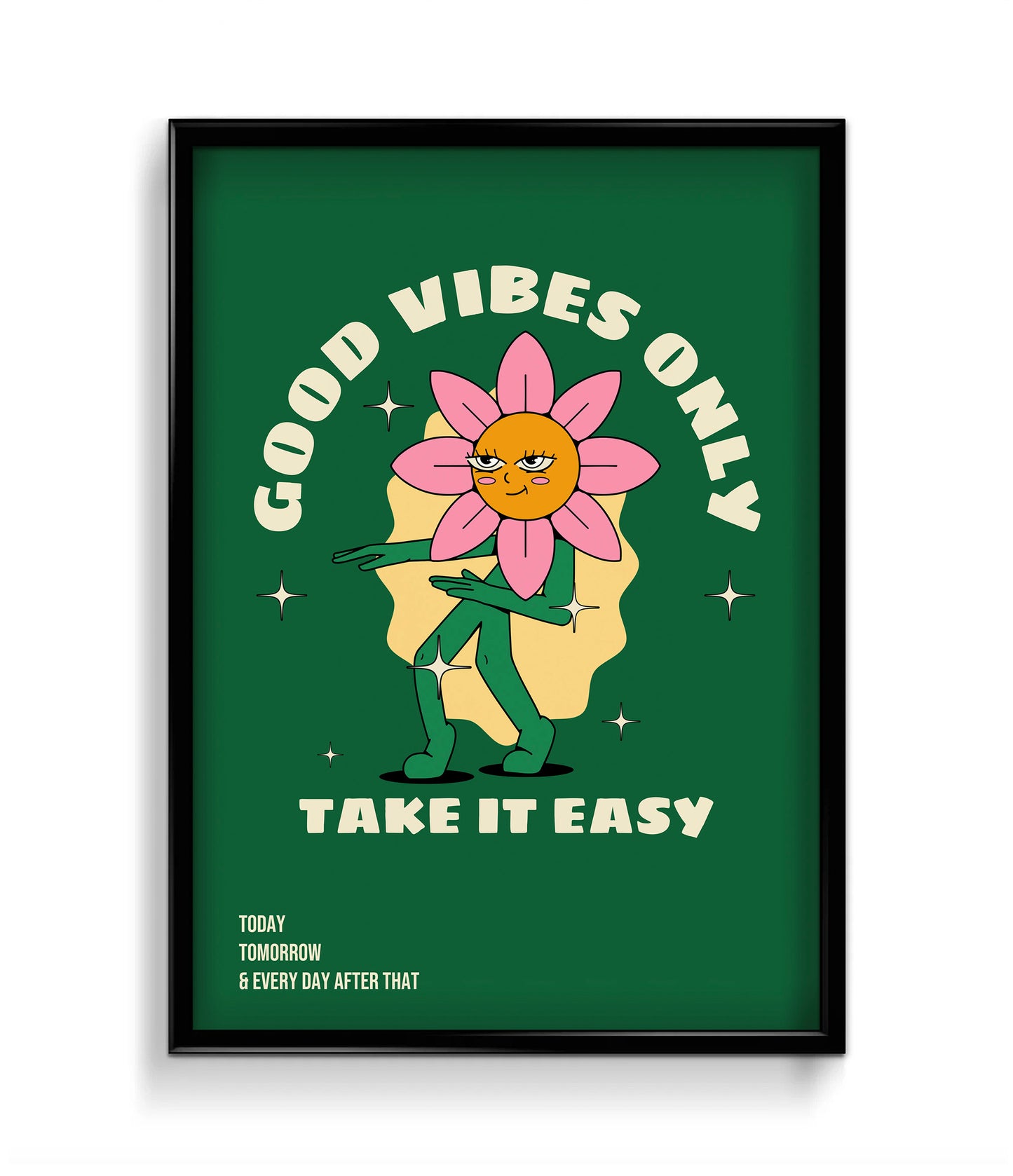 'Good vibes only' Quote