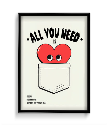 'All you need is love' Quote