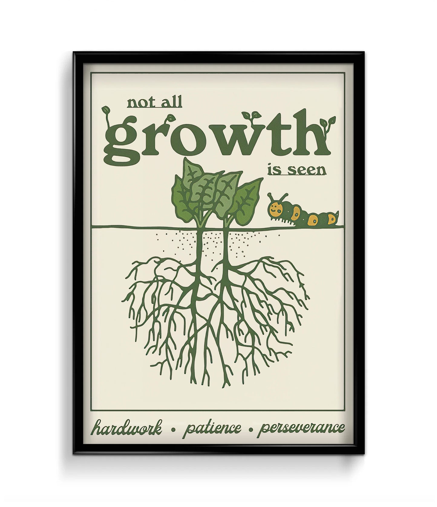 'Not all growth is seen' Quote