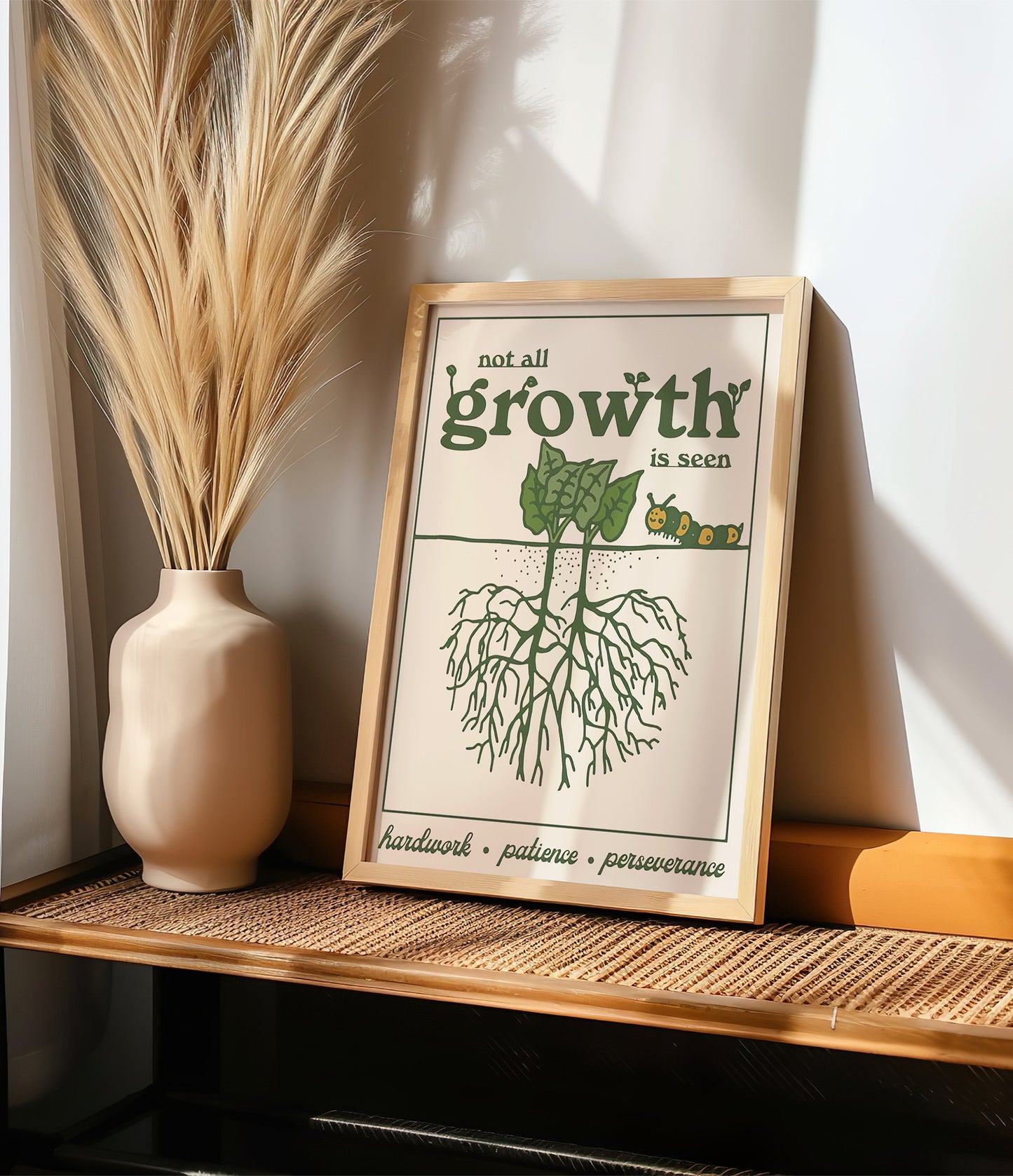 'Not all growth is seen' Quote