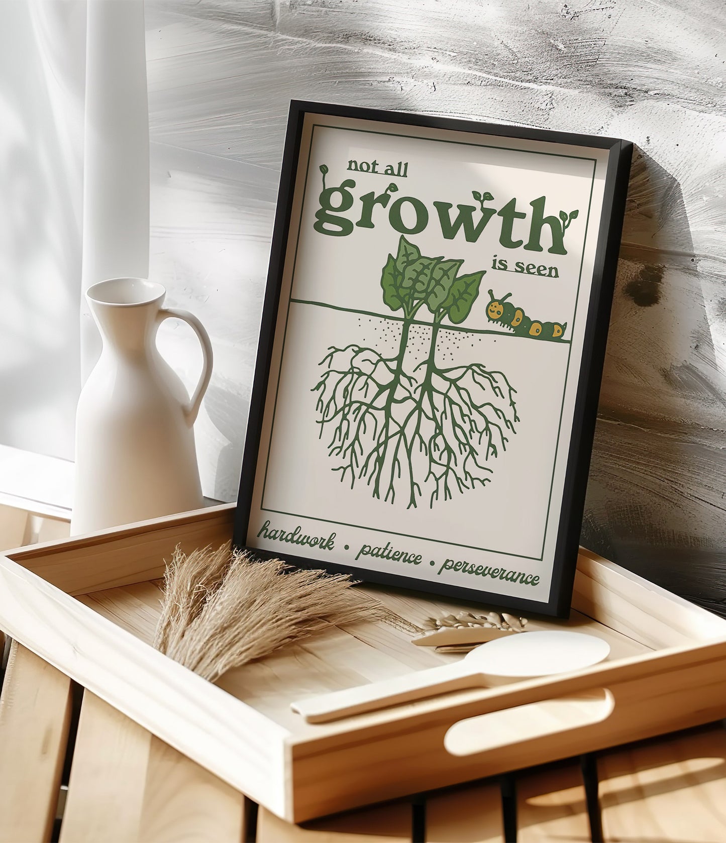 'Not all growth is seen' Quote