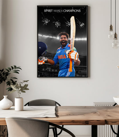 Ravindra Jadeja - Spirit makes champions | India