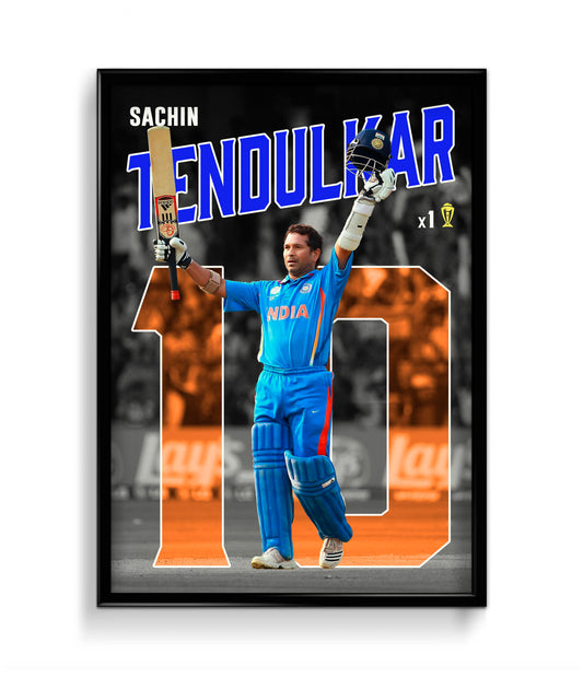 Sachin Tendulkar | India Poster | #001