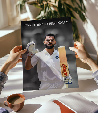 Virat Kohli - Take things personally | India