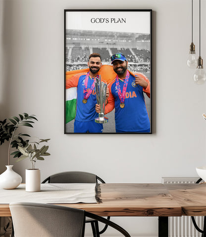 Virat Kohli and Rohit Sharma | India